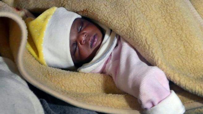 ಮೆಡಿಟರೇನಿಯನ್ ಸಮುದ್ರದಿಂದ 4 ದಿನಗಳ ಹಸುಳೆಯ ರಕ್ಷಣೆ